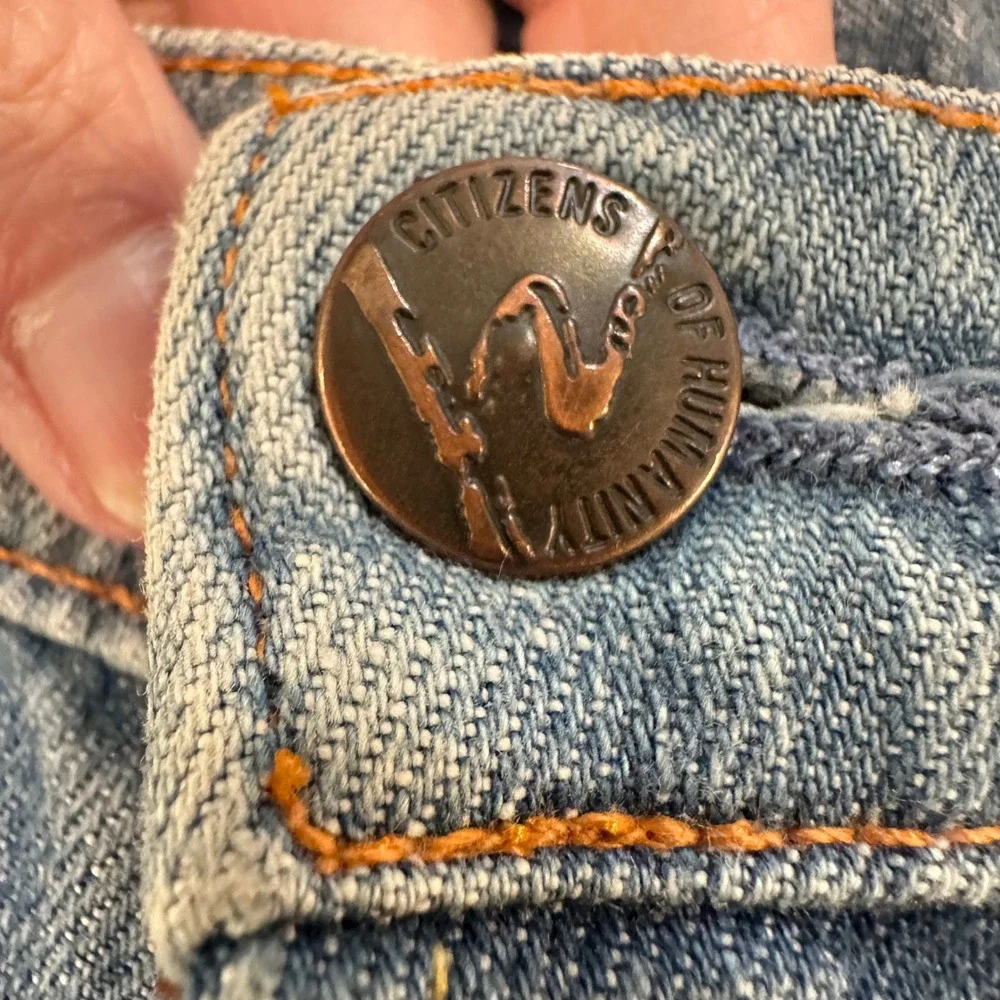 Citizens of Humanity Kelly 001 Jeans Womens 29 Blue Low Waist Bootcut Stretch - Picture 12 of 15